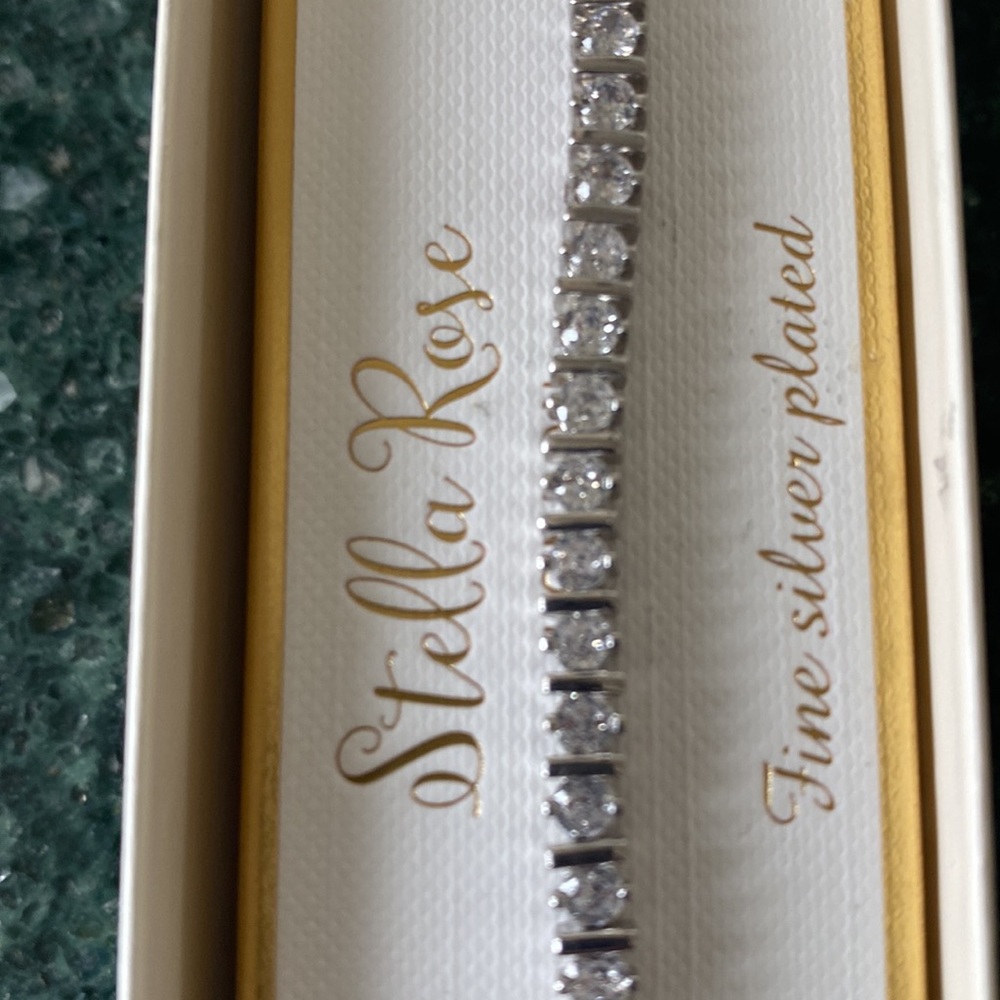 Silver plated bracelet